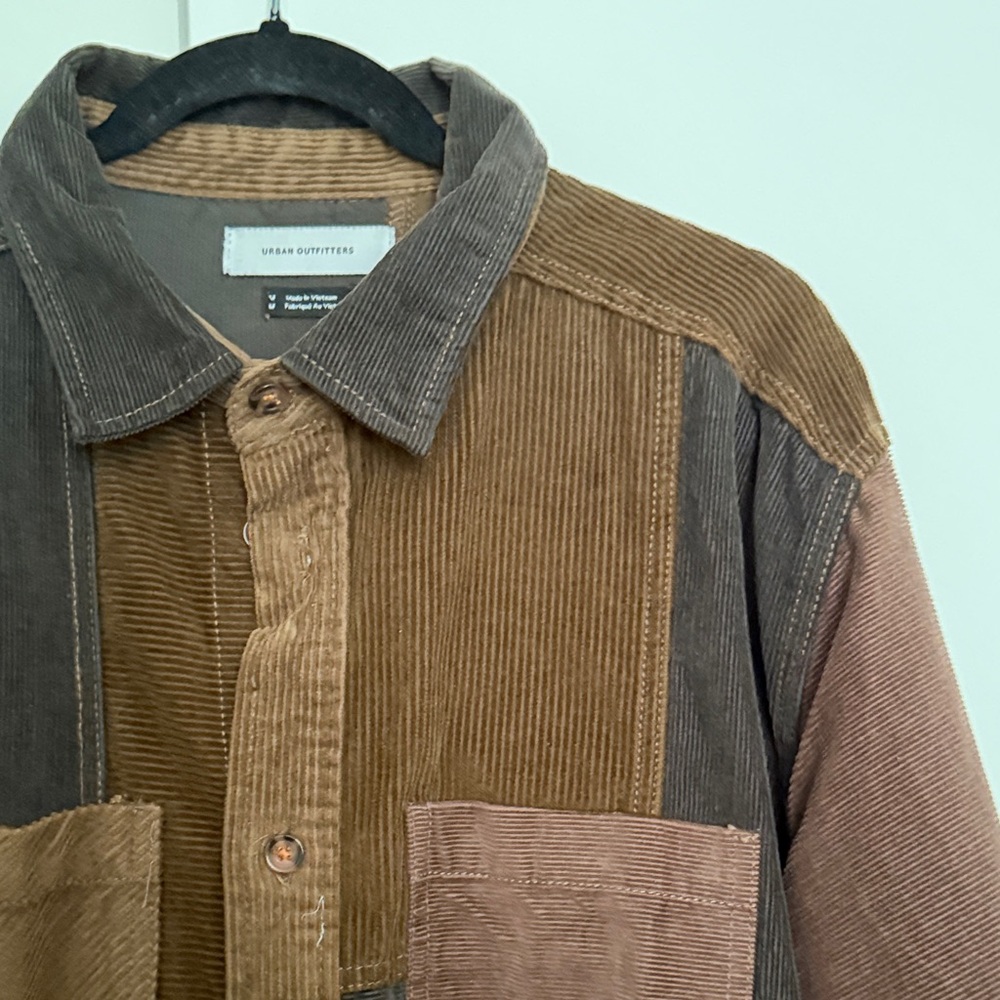 Urban Outfitters Multicolor Corduroy Jacket